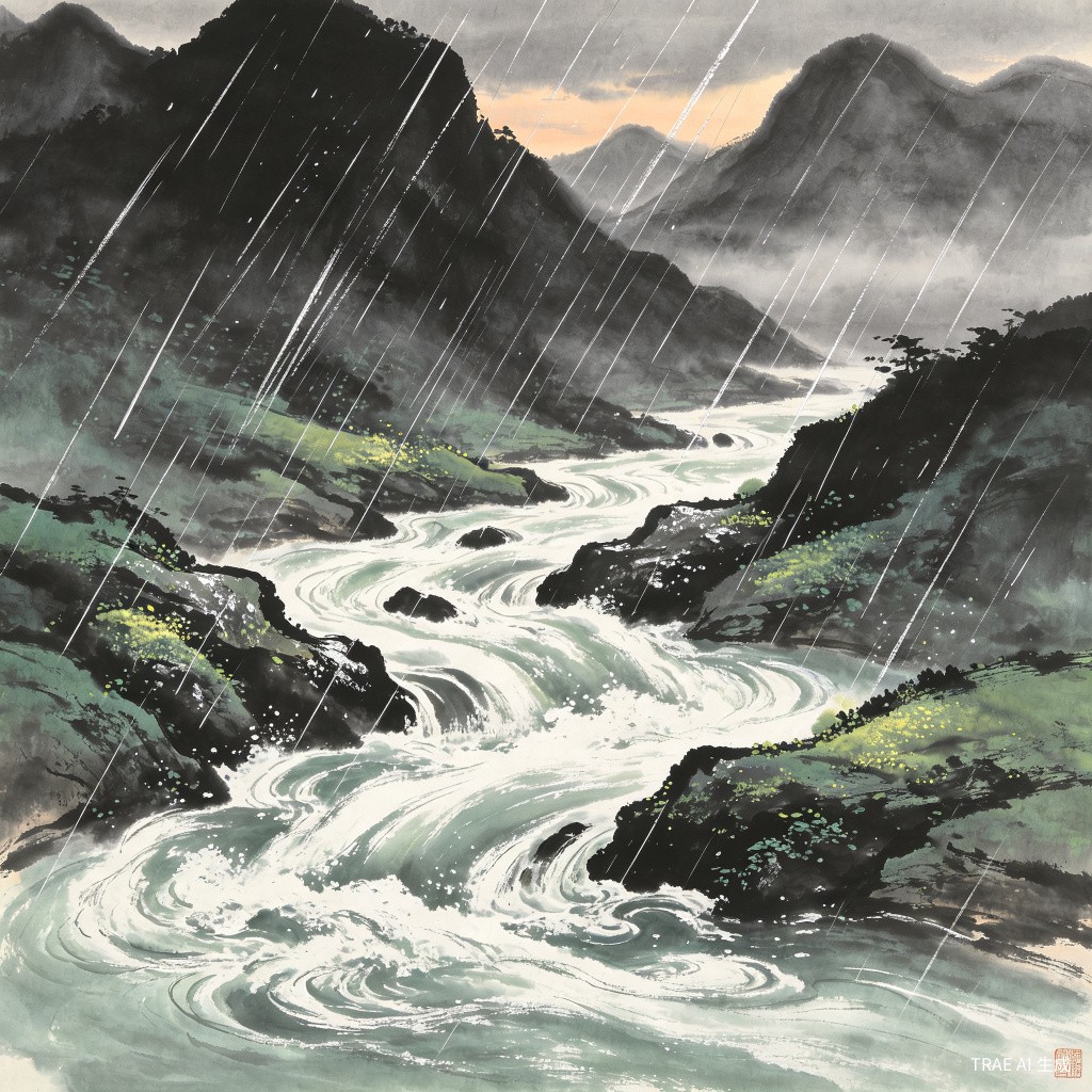 春潮带雨