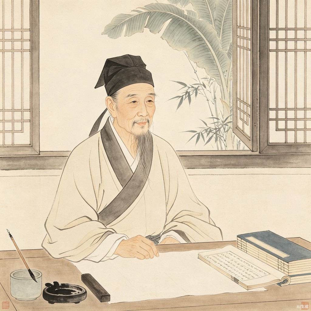 杨万里画像