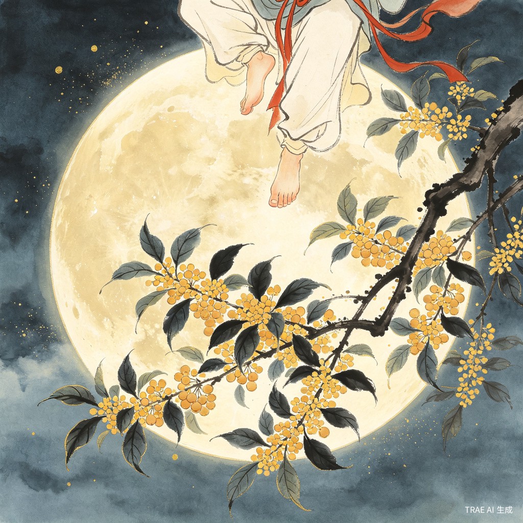 月中桂树与仙人之足